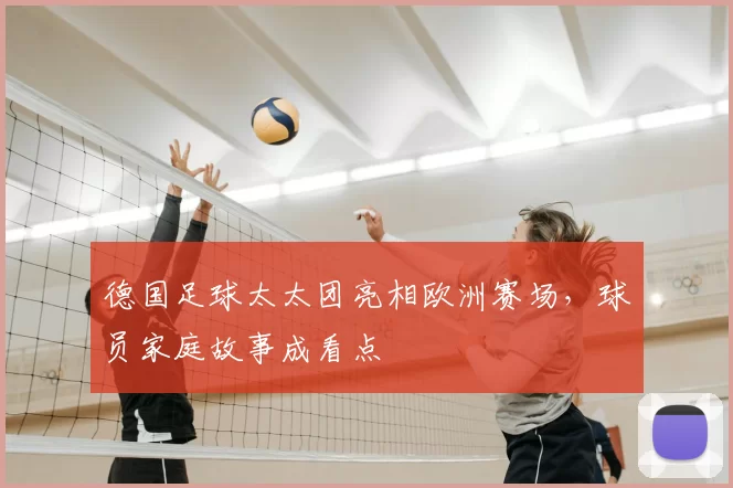 德国足球太太团亮相欧洲赛场，球员家庭故事成看点