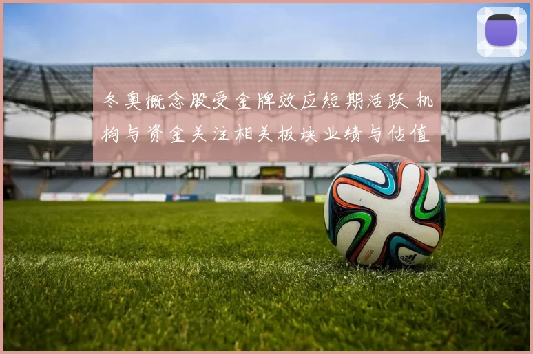 冬奥概念股受金牌效应短期活跃 机构与资金关注相关板块业绩与估值